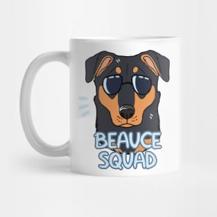 BEAUCERON SQUAD (black and tan) Mug